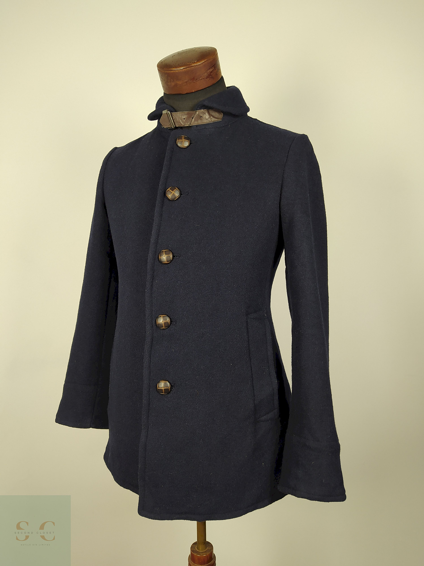 Abrigo lana hombre premium TALLA XS ABRIGO CORTO - AP311 3