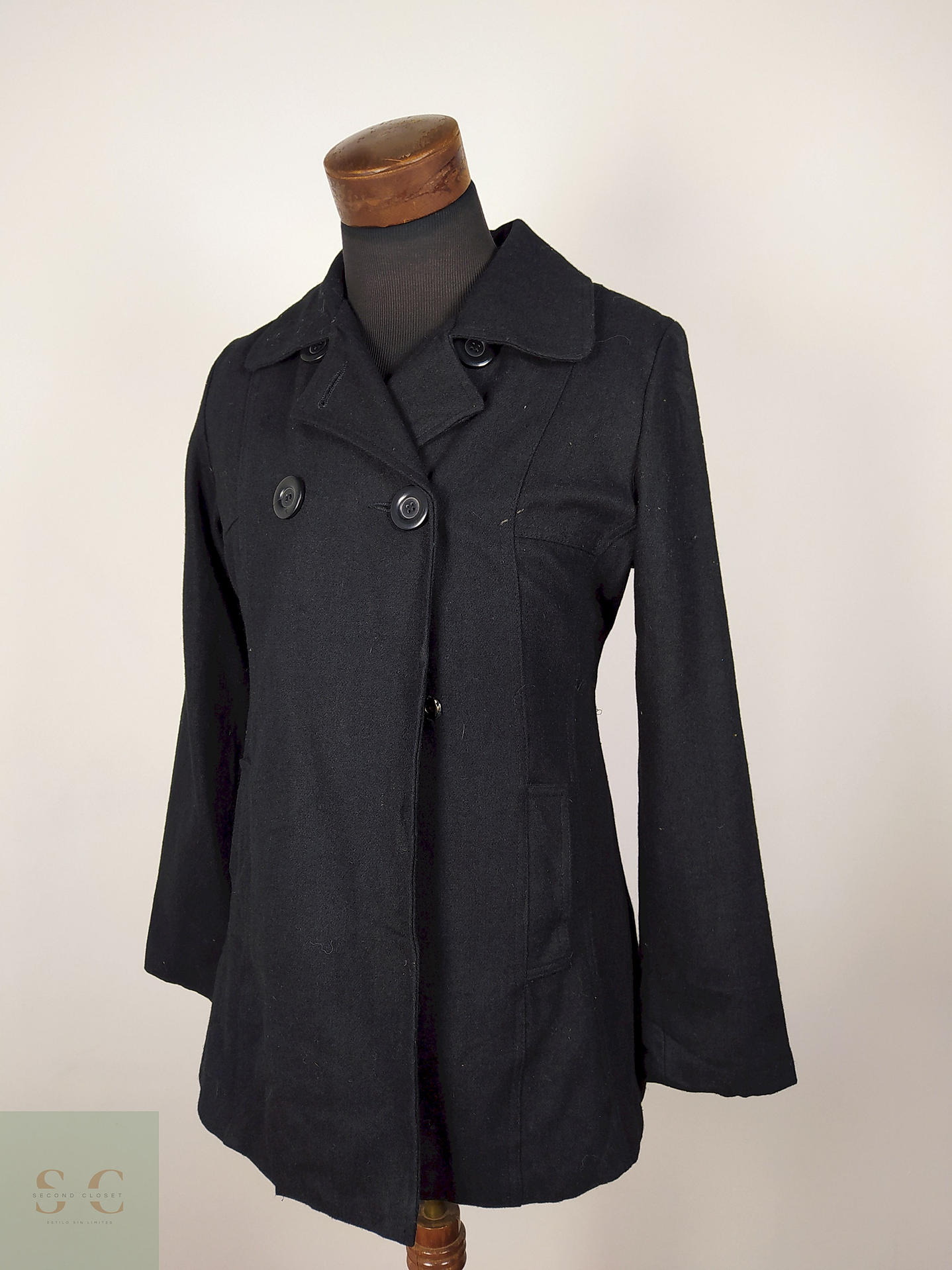 Abrigo cruzado ana mujer premium Talla ML MISS LILI - AP314 2