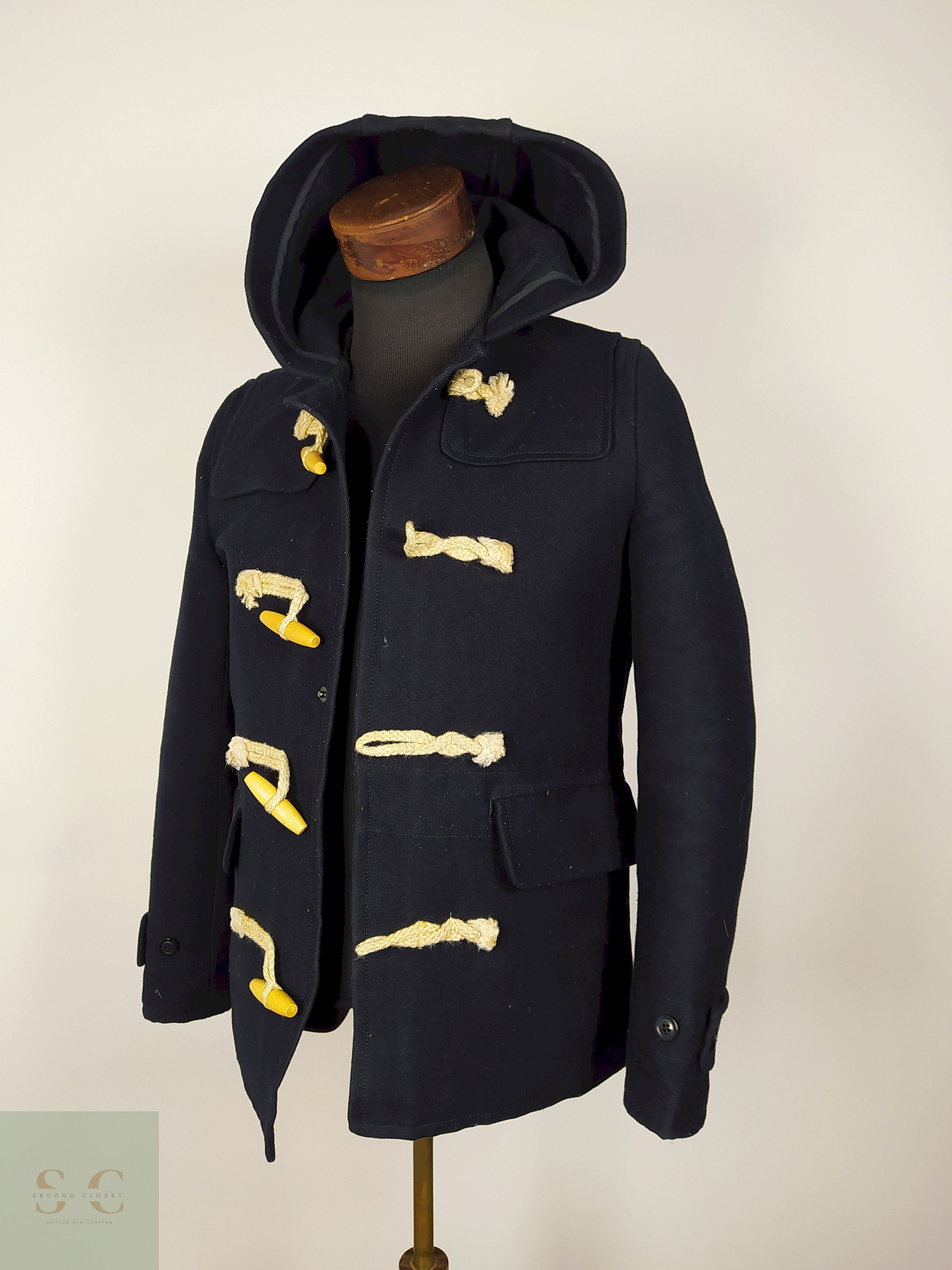 Abrigo Montgomery AZUL Talla XS BLACK - AP319 2