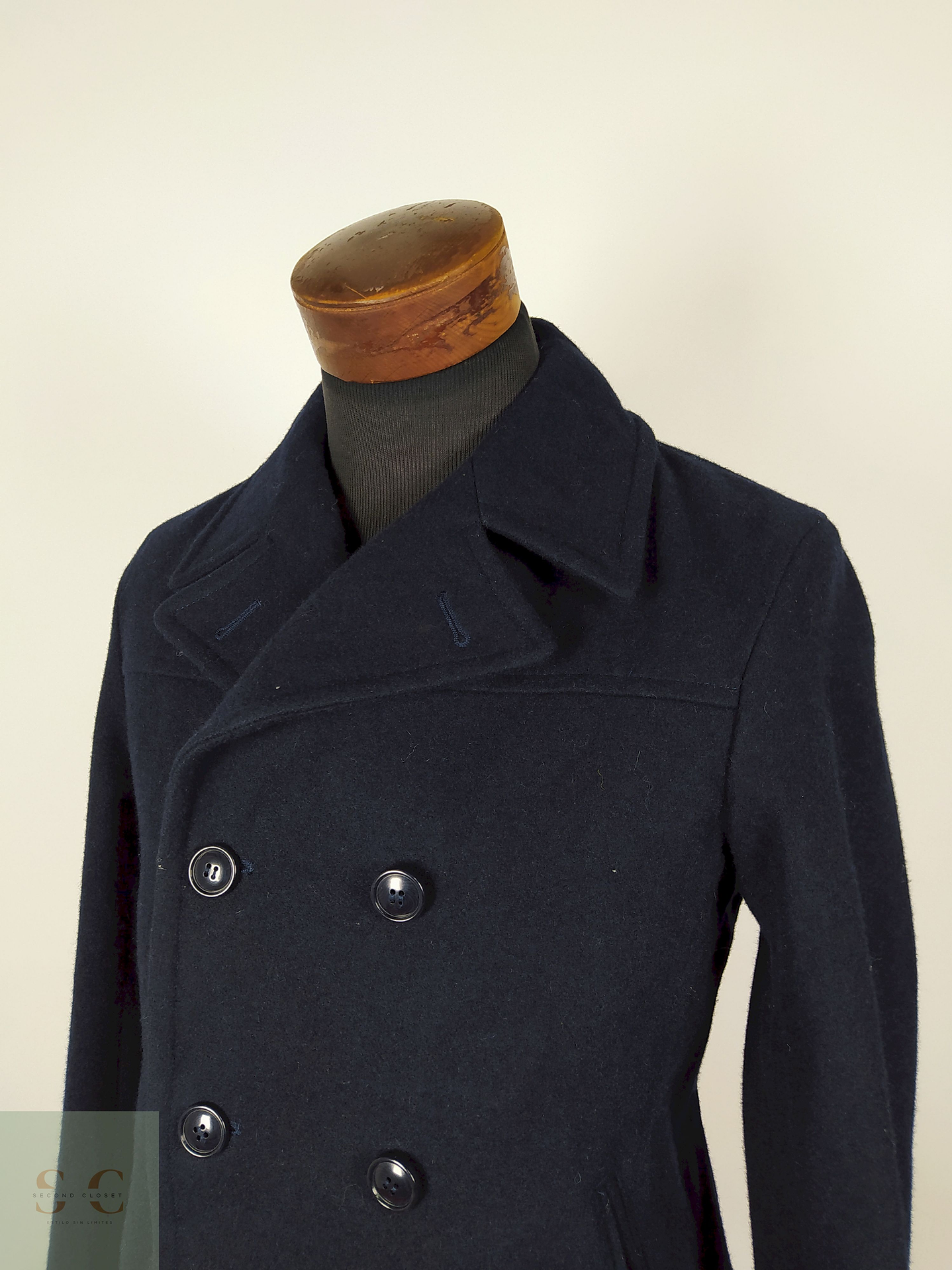 Abrigo Marinero lana hombre premium Azul TALLE S RATTLE TRAP - AP255 3