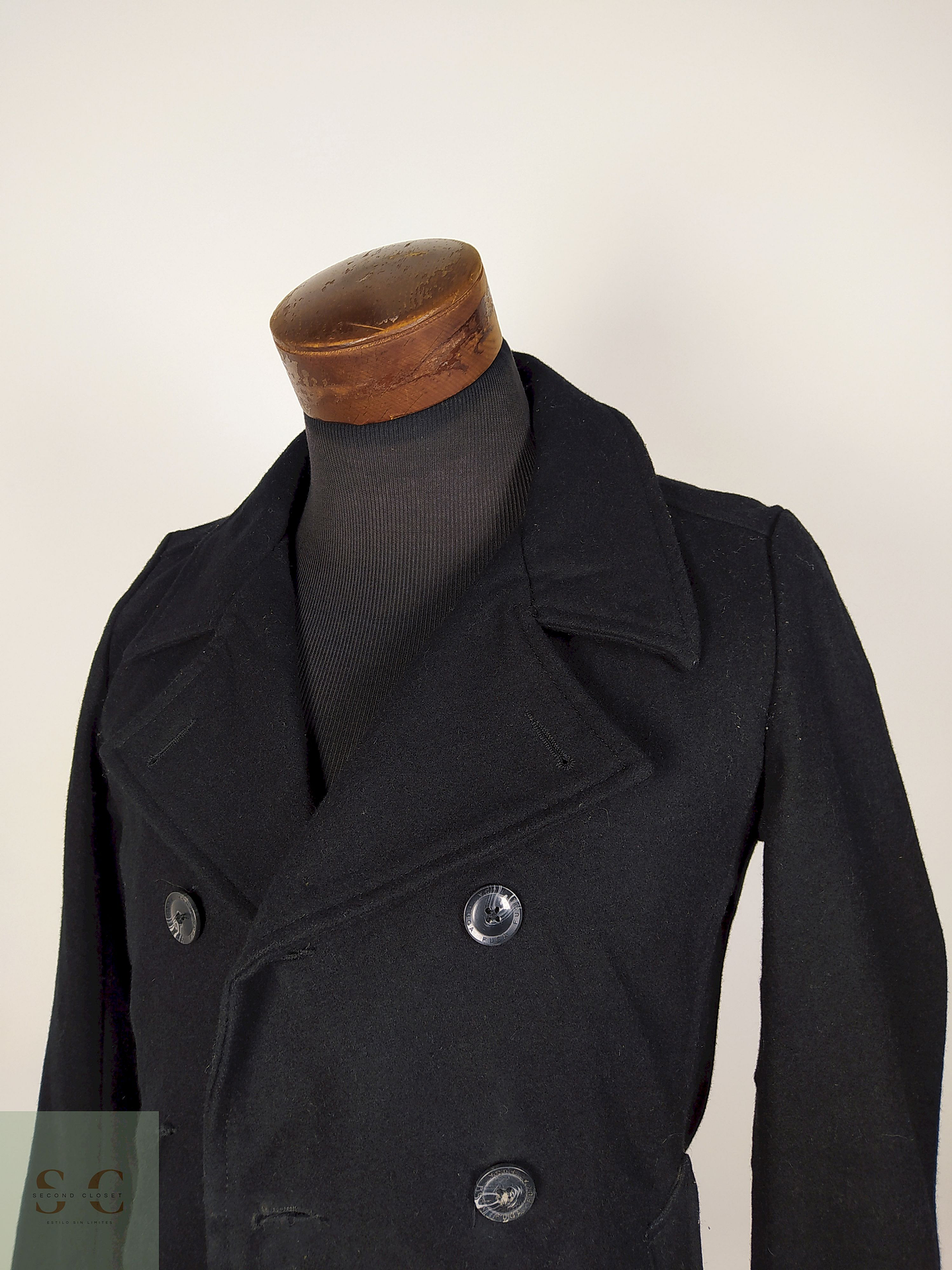 Abrigo marinero lana hombre TALLA XXS FUGA - AP309 3