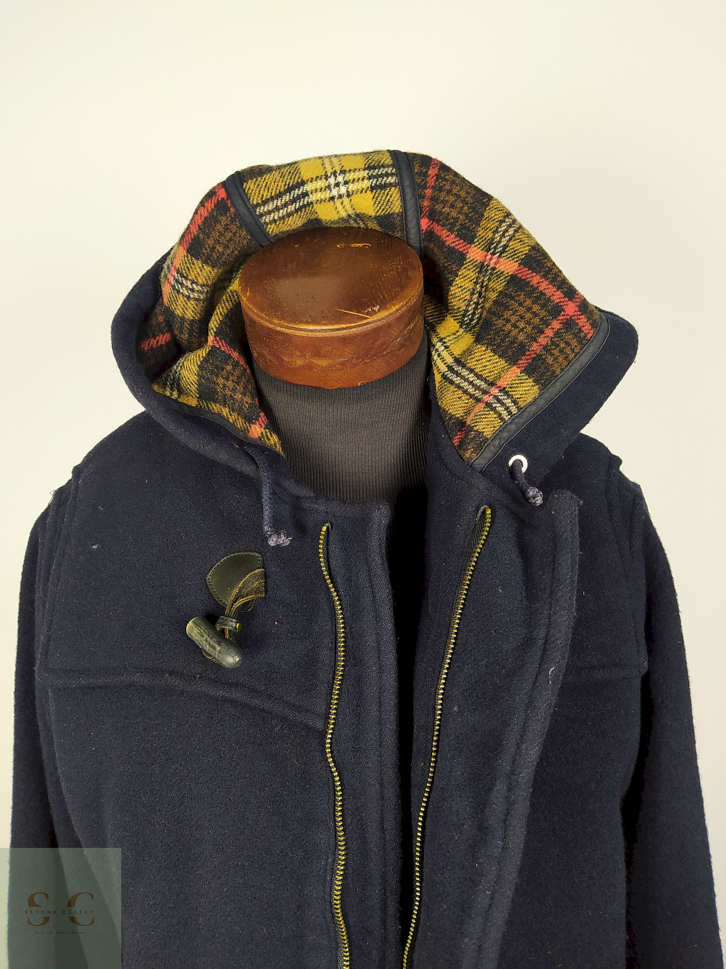 Abrigo lana Montgomery hombre premium AZUL TALLA S NEXT - AP301 4