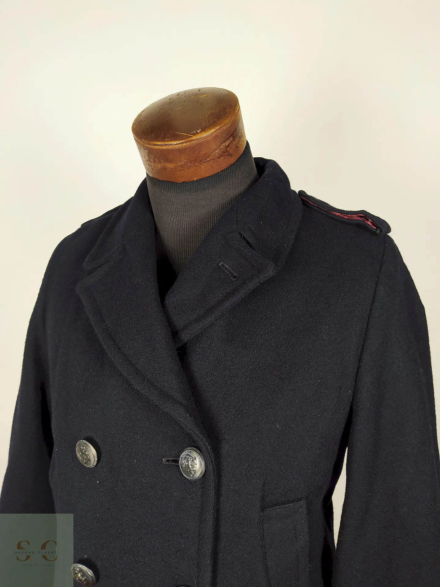 Abrigo marinero lana hombre TALLA S STRATOJAC - AP312 3