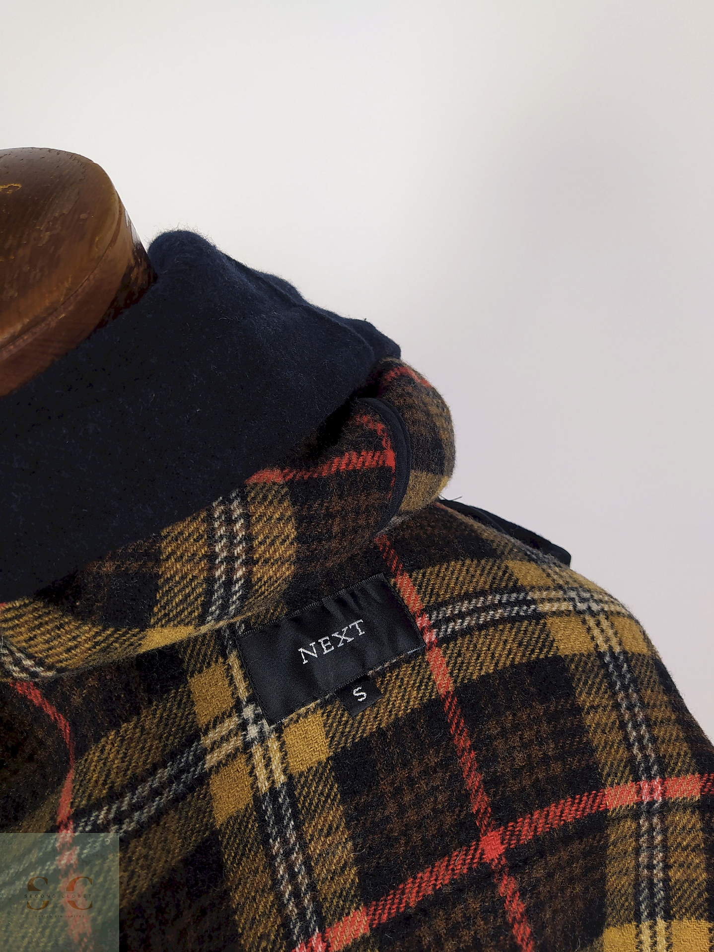 Abrigo lana Montgomery hombre premium AZUL TALLA S NEXT - AP301 5