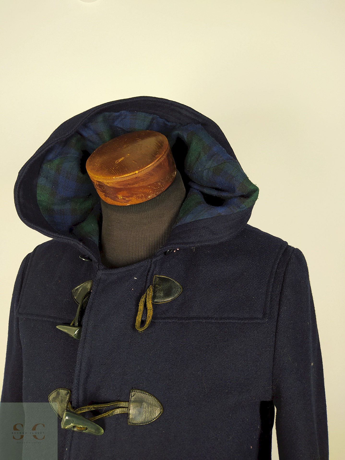 Abrigo lana Montgomery AZUL Talla S BIGVERY - AP320 3