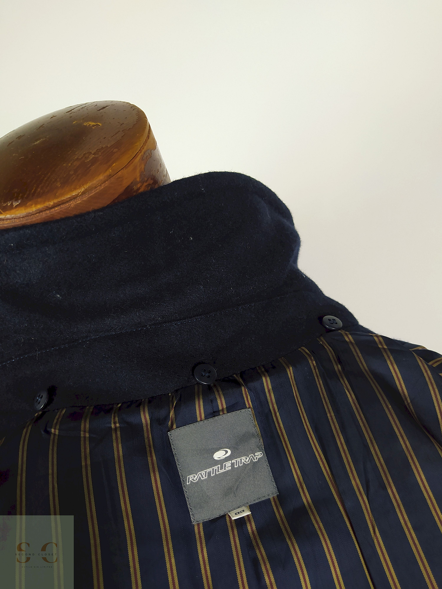 Abrigo Marinero lana hombre premium Azul TALLE S RATTLE TRAP - AP255 5