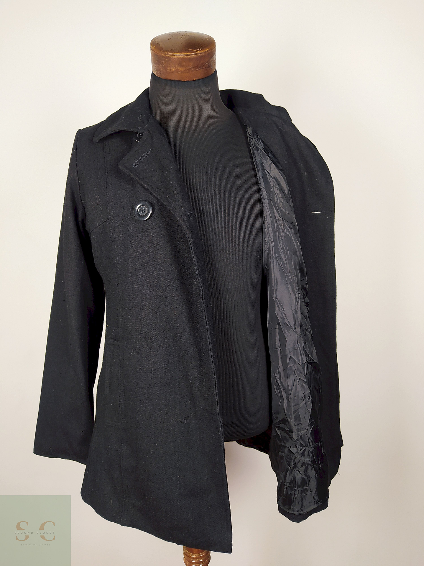 Abrigo cruzado ana mujer premium Talla ML MISS LILI - AP314 4