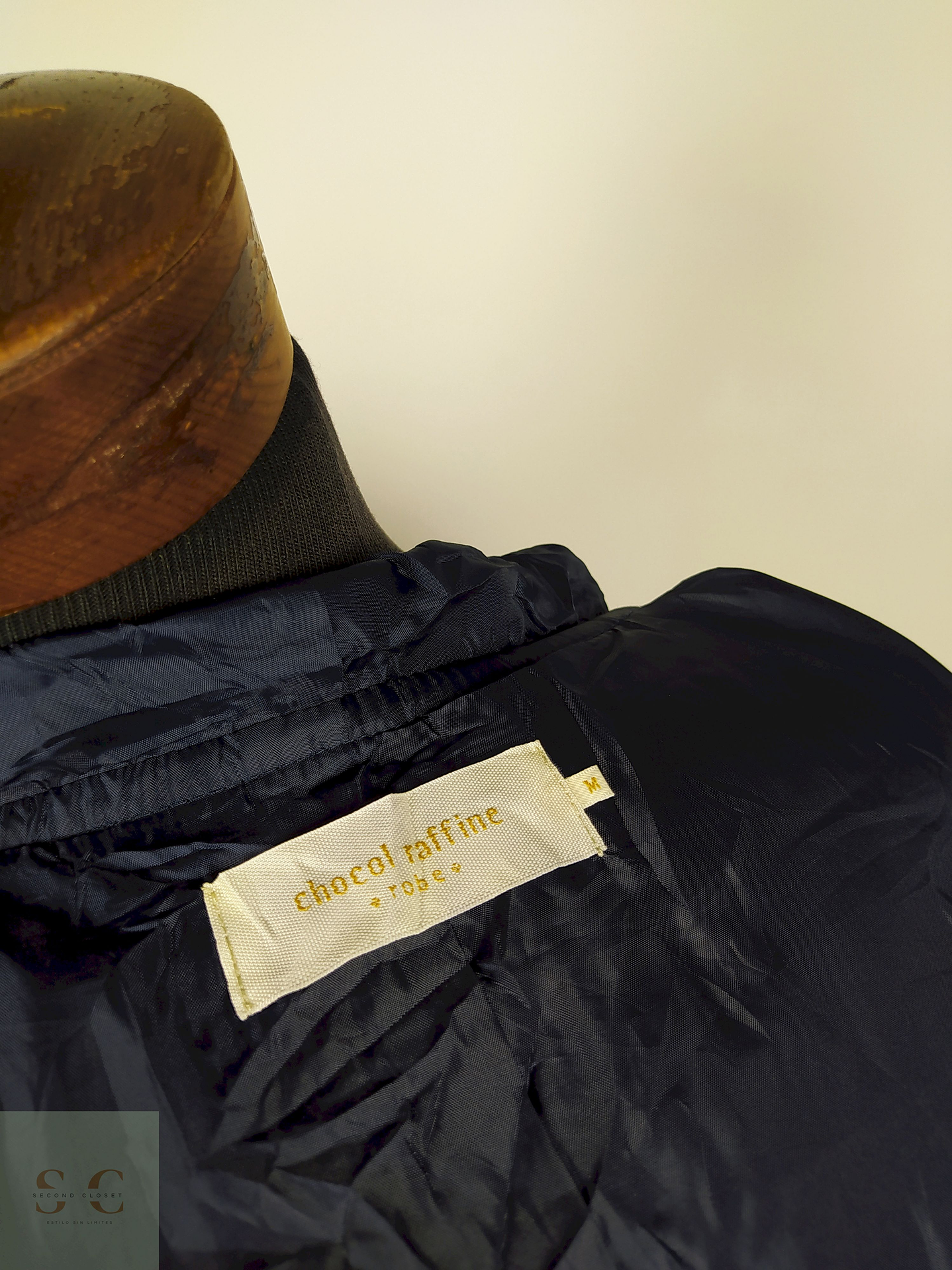 Abrigo Montgomery lana AZUL Talla XS/S CHOCOL - AP316 5