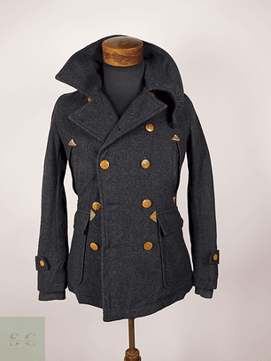 Abrigo marinero lana lujo Talla XXS ALLISTAIR - AP324