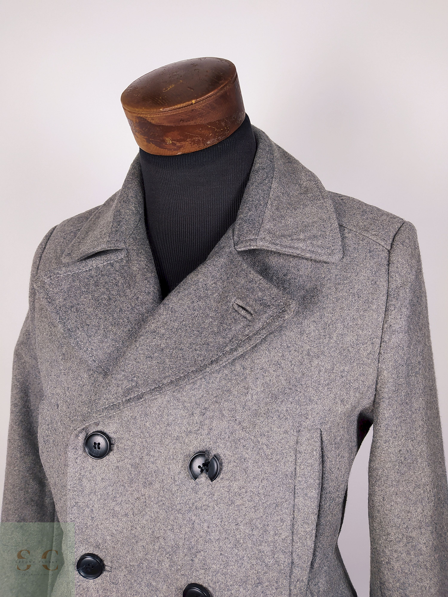 Abrigo marinero lana Talla XS H&M - AP321 3