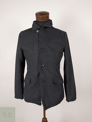 Abrigo Corto Plomo Talla S Beno Exclusive Label - AP268