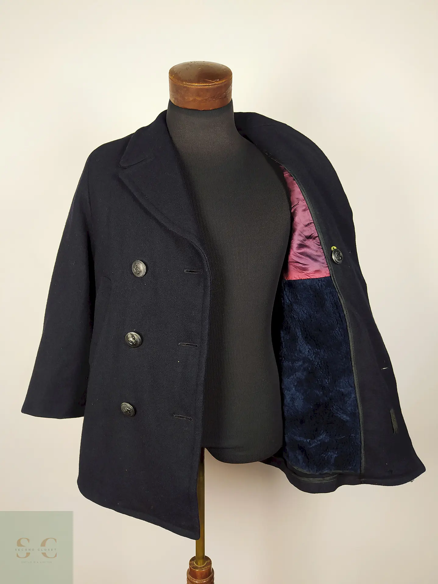 Abrigo marinero lana hombre TALLA S STRATOJAC - AP312 4