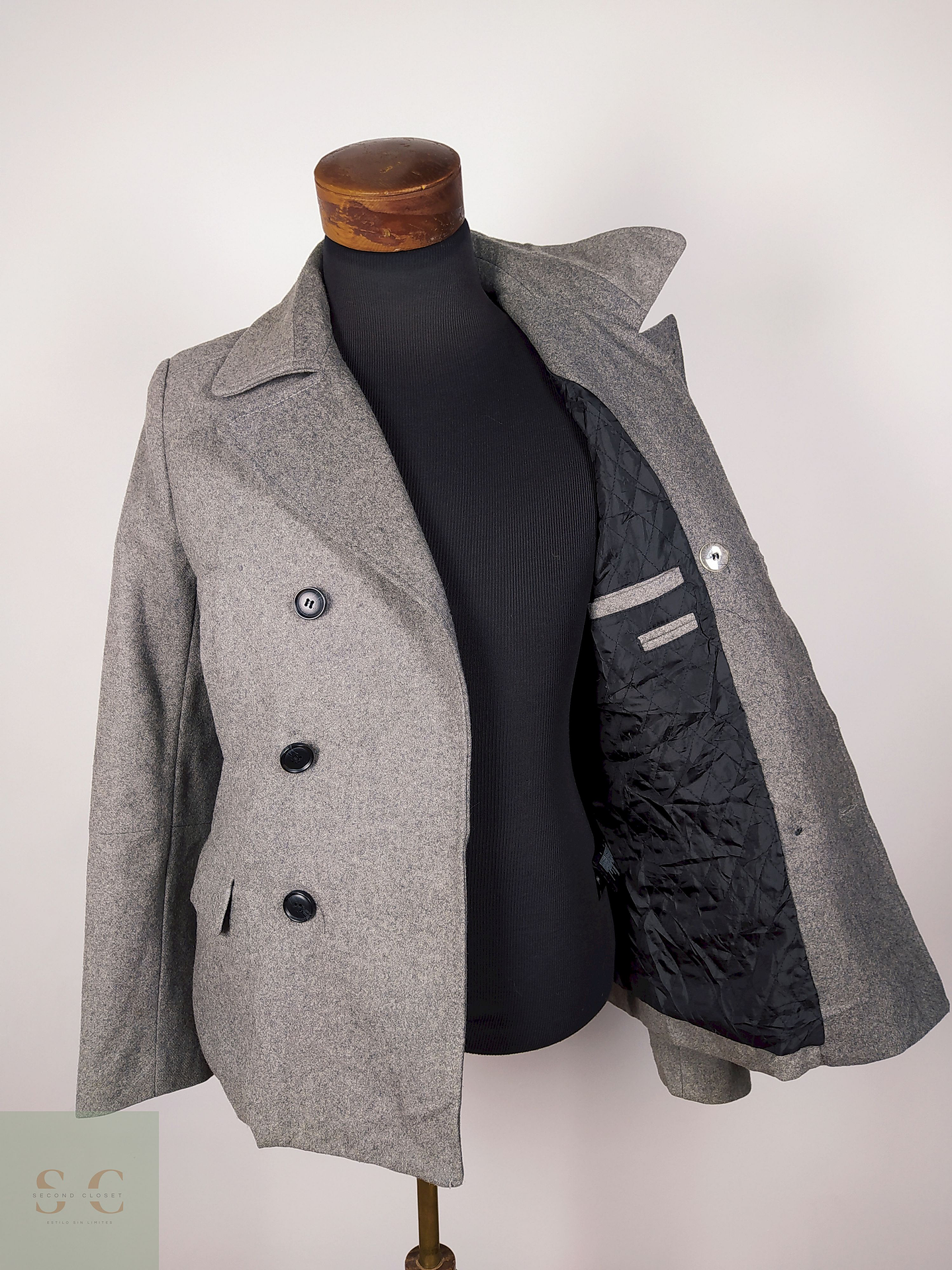 Abrigo marinero lana Talla XS H&M - AP321 4