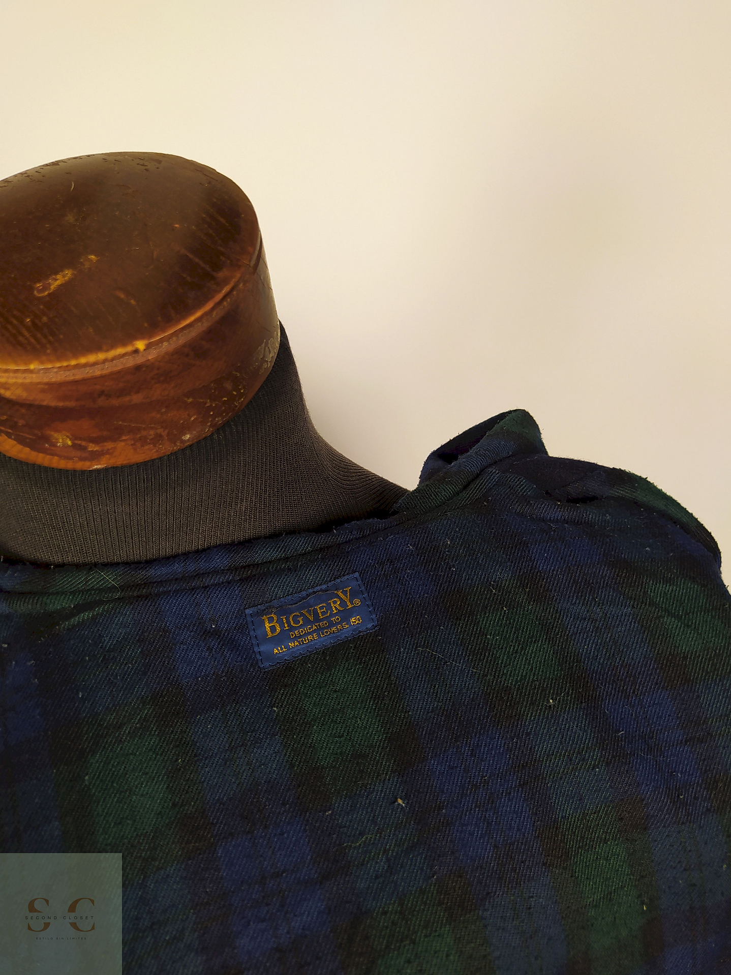 Abrigo lana Montgomery AZUL Talla S BIGVERY - AP320 5