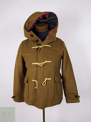 Abrigo lana Montgomery Camel Talla S Ciao Panic - AP270