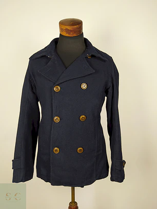 Abrigo Japonés Marinero lana Anchor Craft Azul – TALLA SM