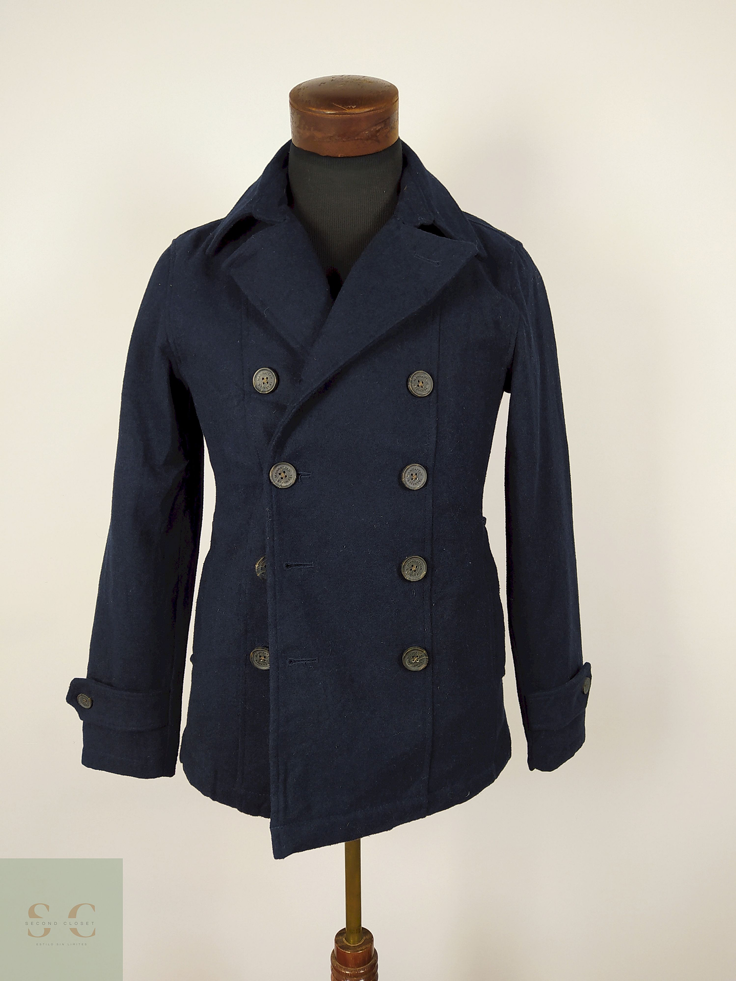 Abrigo Marinero Azul Talla XS MHTF - AP272 1