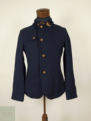 Abrigo Corto Azul Talla S Boycott - AP275