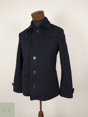 Abrigo Corto Azul Oscuro Talla S Urban Research - AP271