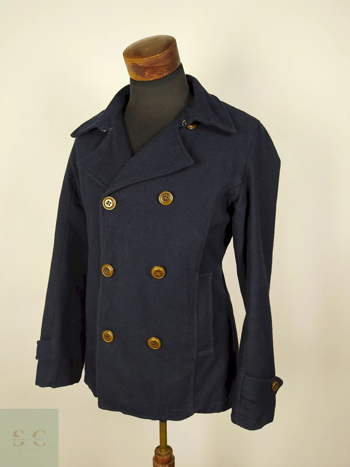 Abrigo marinero azul Talla SM ANCHOR CRAFT - AP329 2