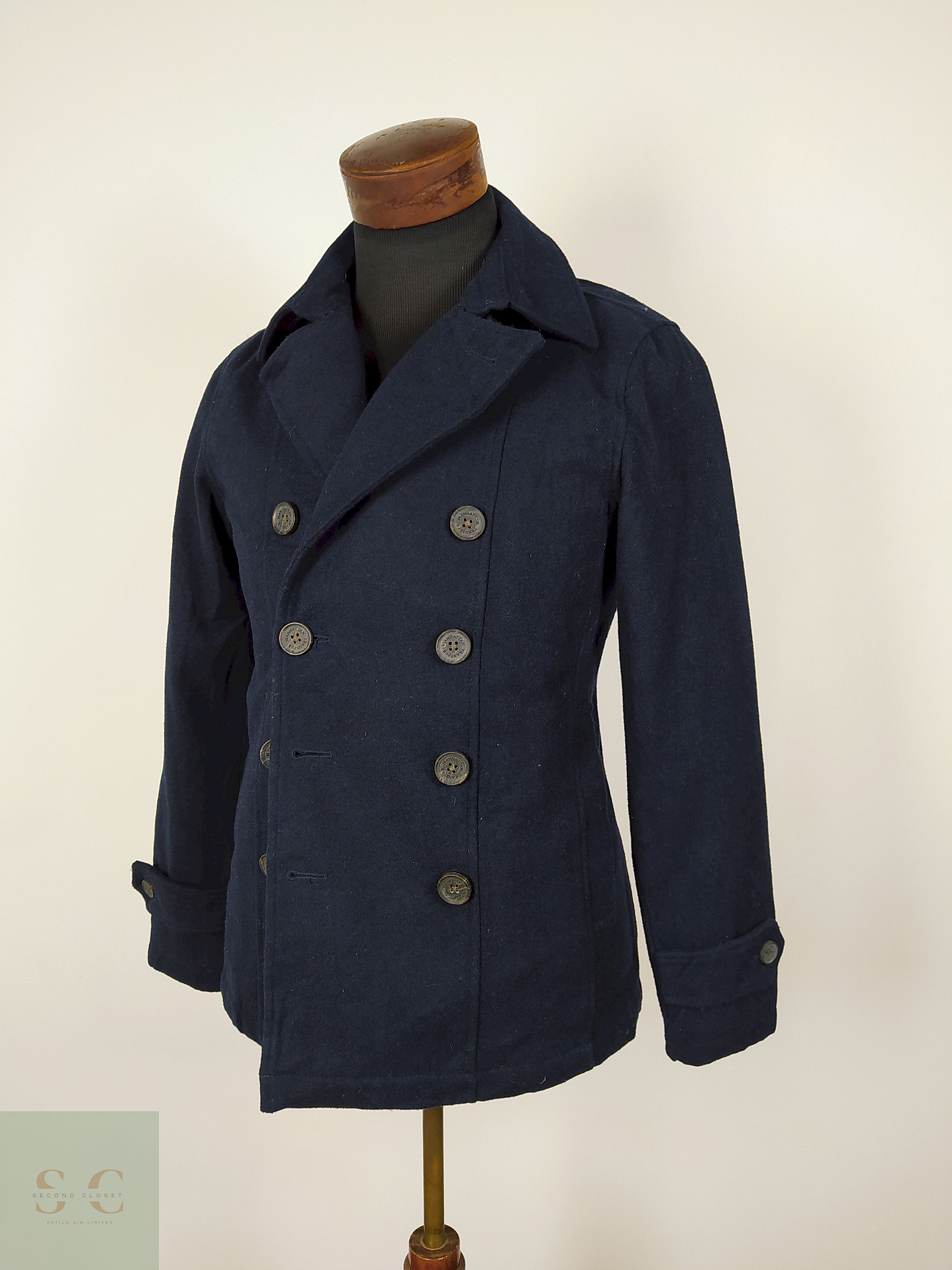 Abrigo Marinero Azul Talla XS MHTF - AP272 2