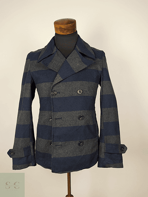 Abrigo Marinero Azul Talla S Evolución - AP335