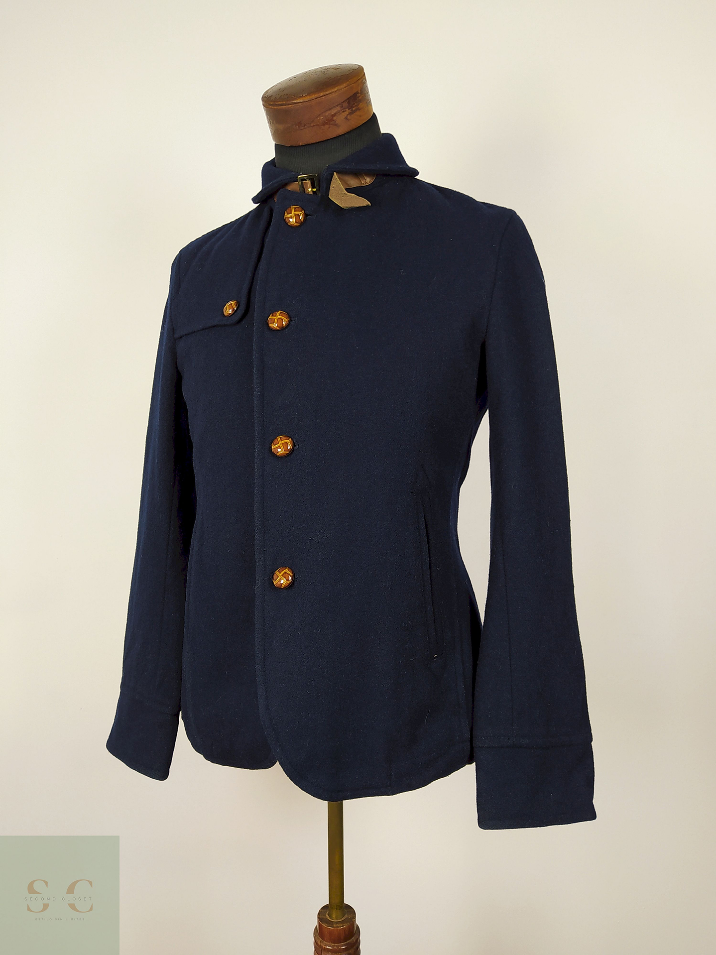 Abrigo Corto Azul Talla S Boycott - AP275 2