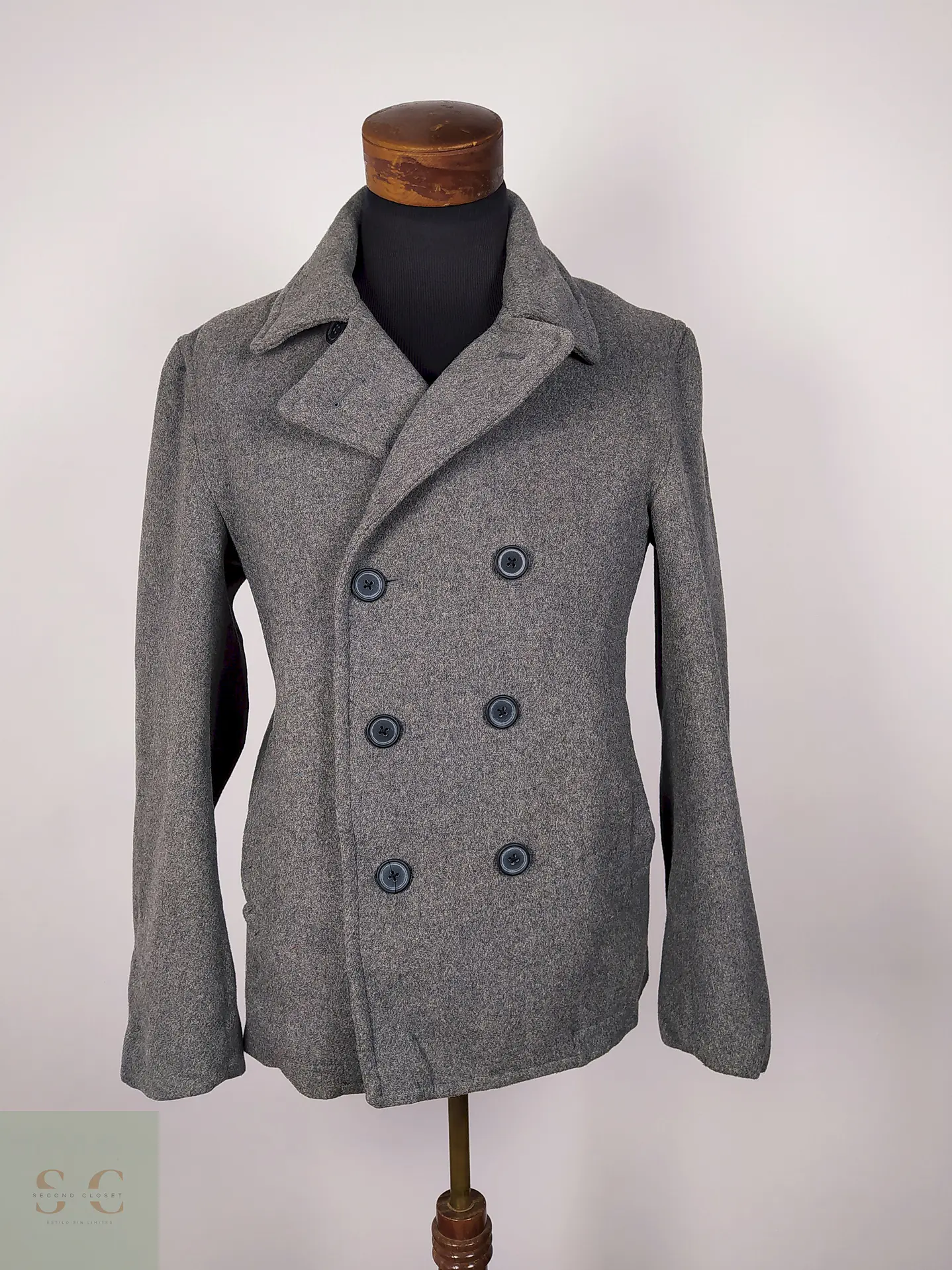 Abrigo Marinero Plomo Talla ML Browny - AP336 1