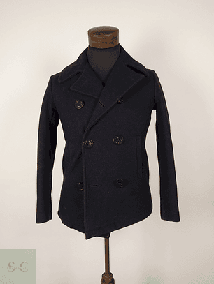 Abrigo marinero lana negro Talla XS BEAMS USA - AP280