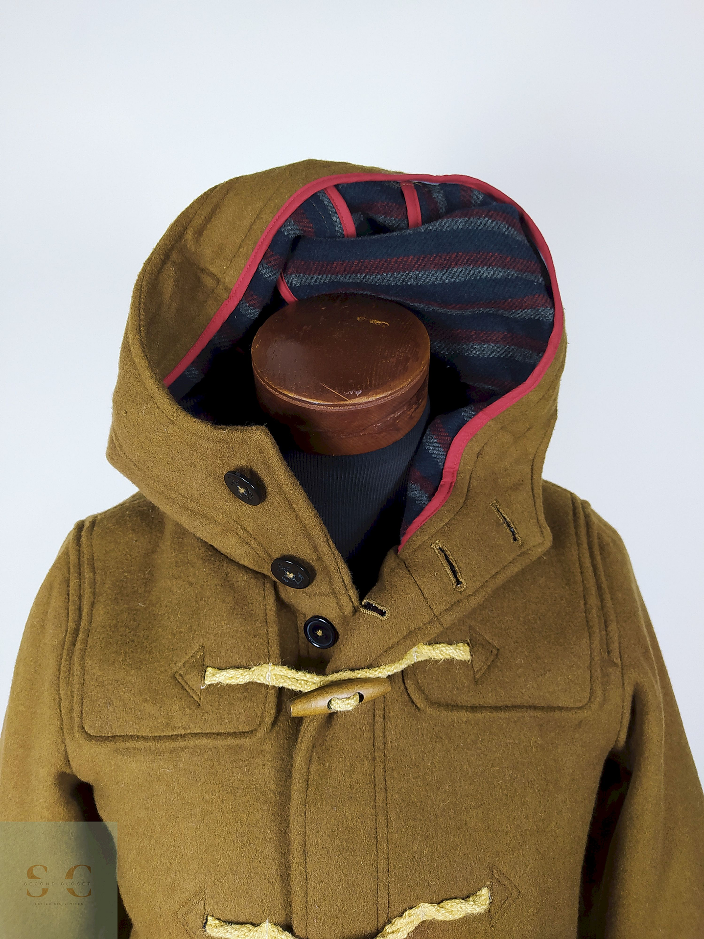 Abrigo lana Montgomery Camel Talla S Ciao Panic - AP270 3