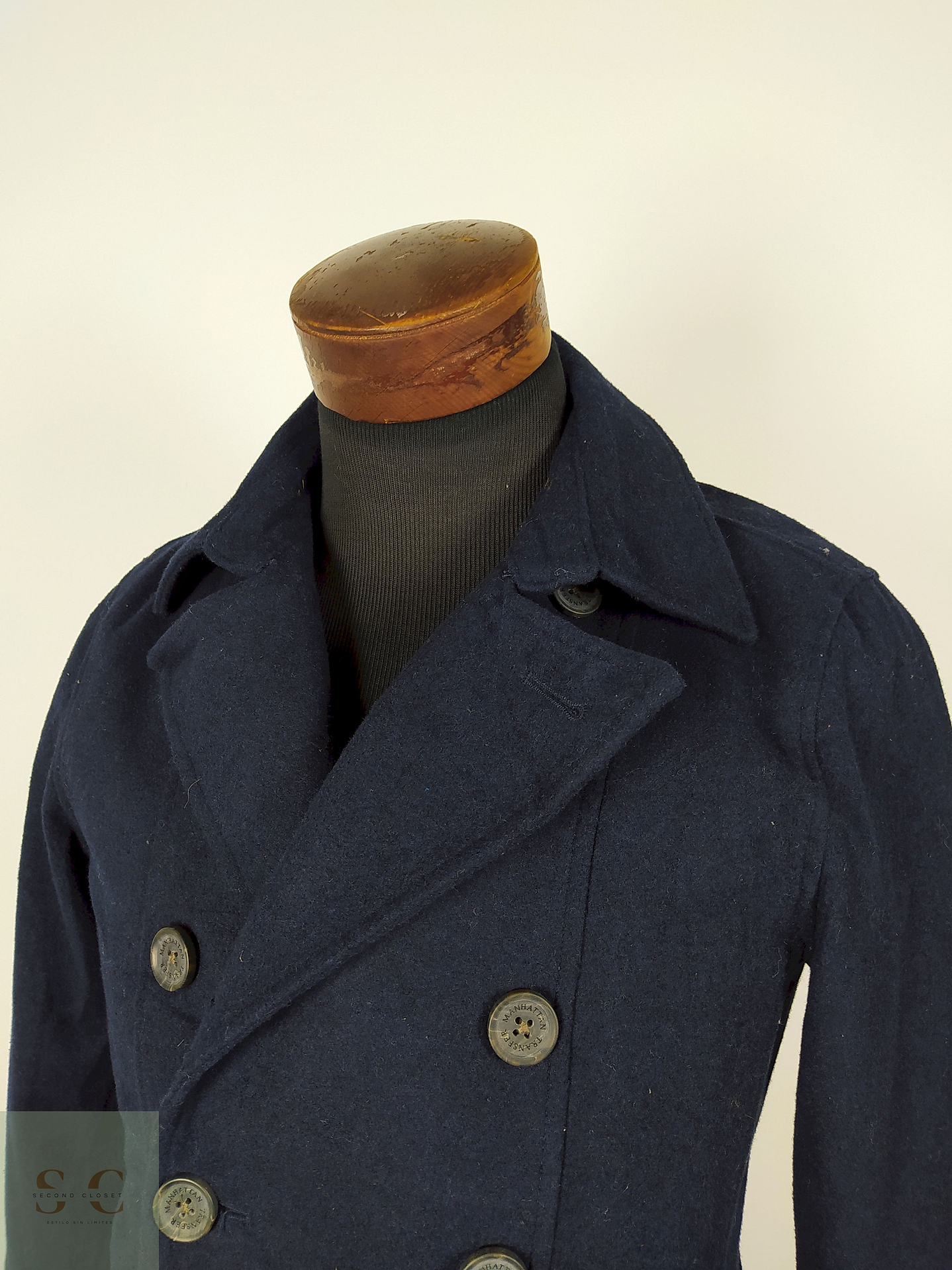 Abrigo Marinero Azul Talla XS MHTF - AP272 3