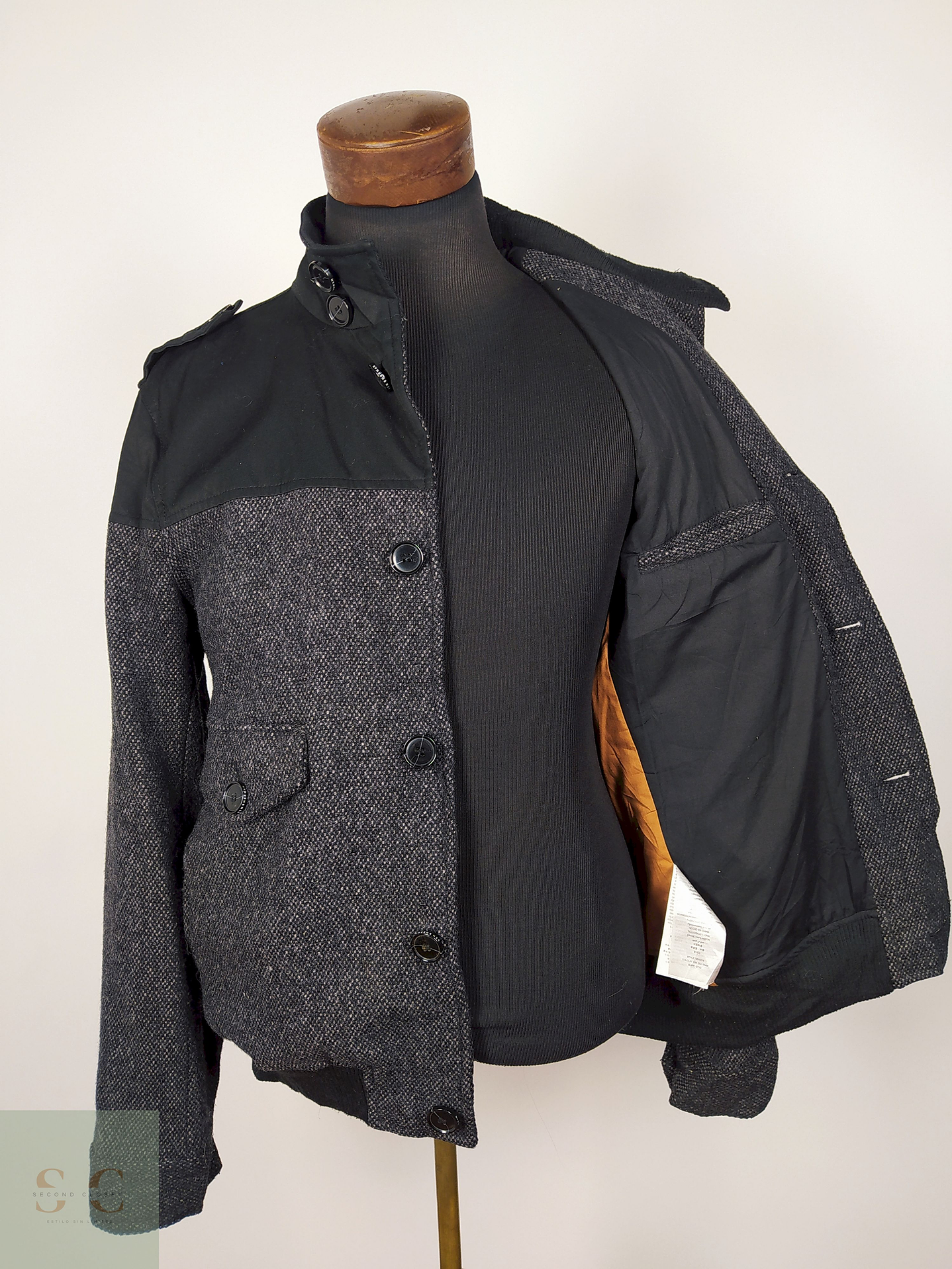 Chaqueta lana hombre premium TALLA M BEN SHERMAN - AP306 4