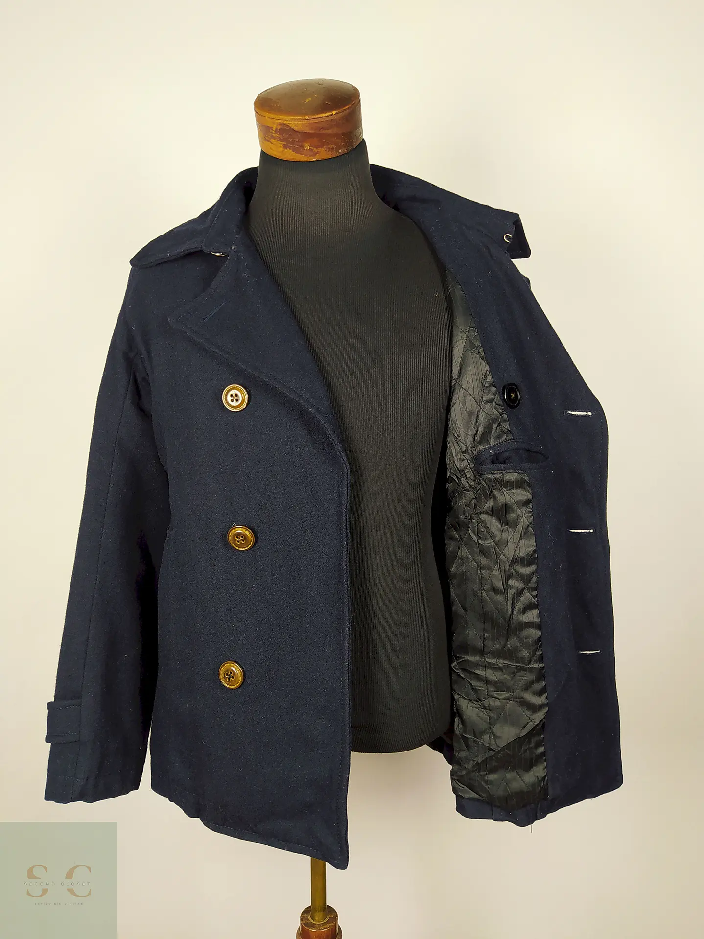 Abrigo marinero azul Talla SM ANCHOR CRAFT - AP329 4