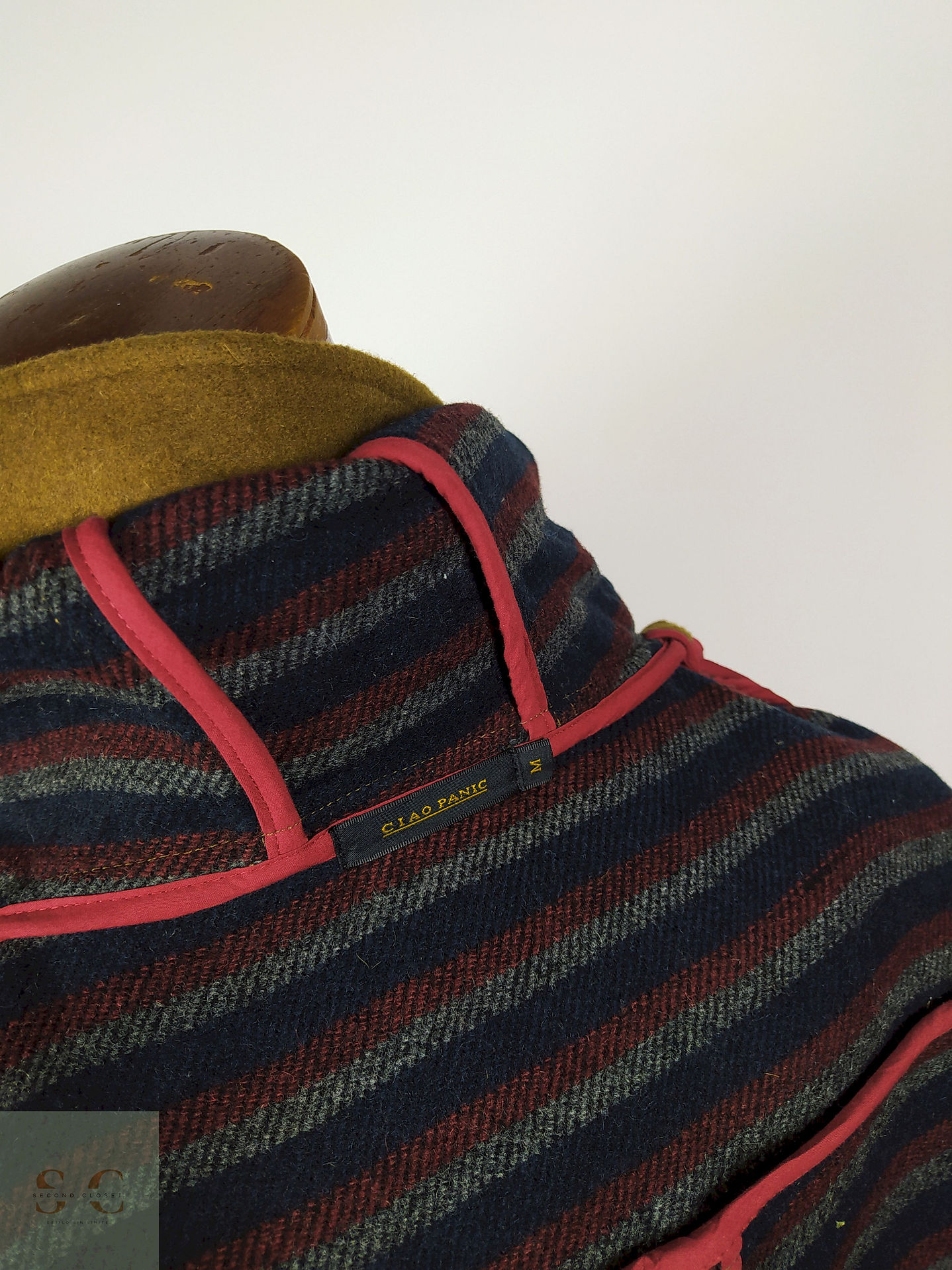 Abrigo lana Montgomery Camel Talla S Ciao Panic - AP270 5