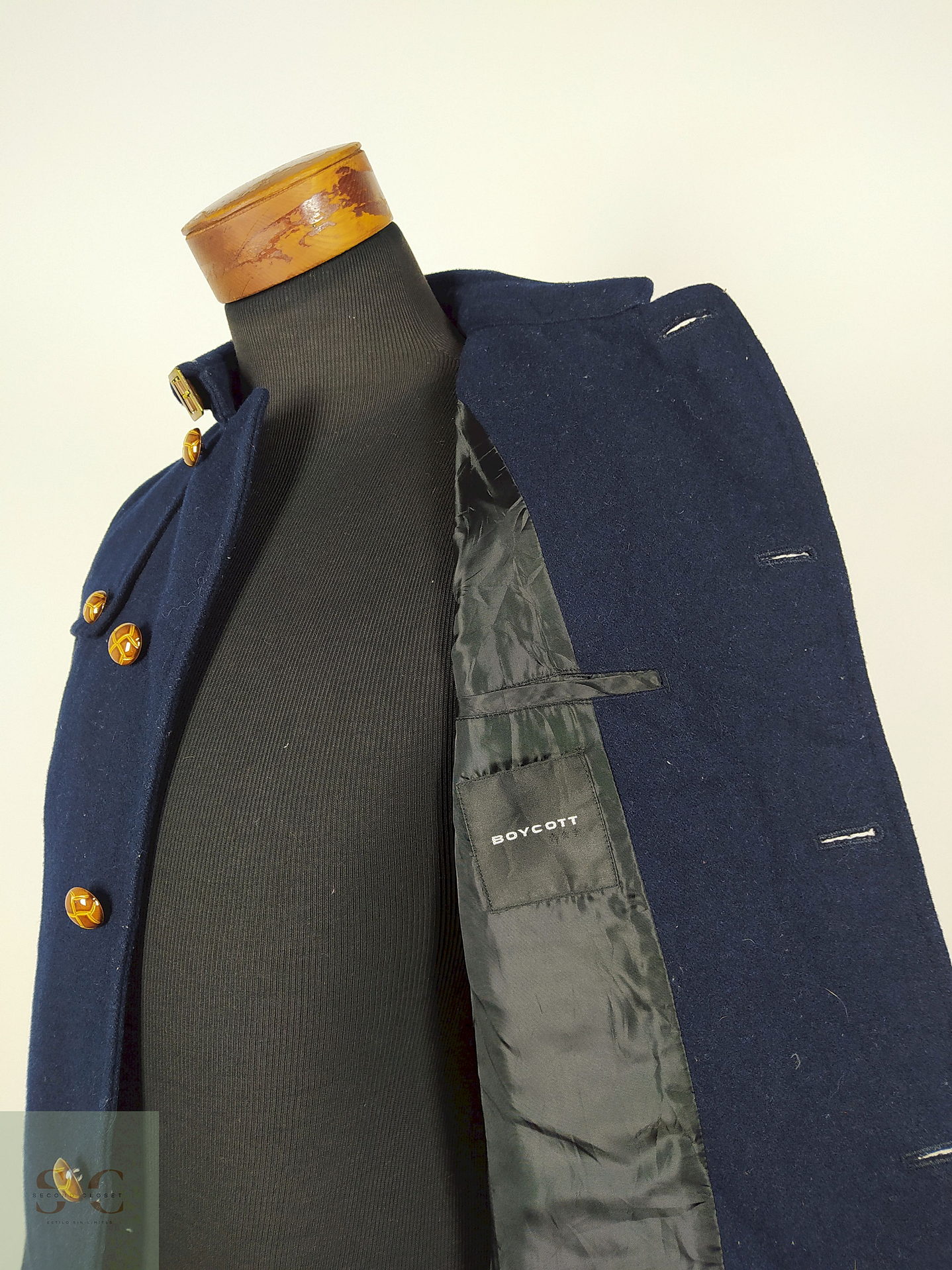 Abrigo Corto Azul Talla S Boycott - AP275 5