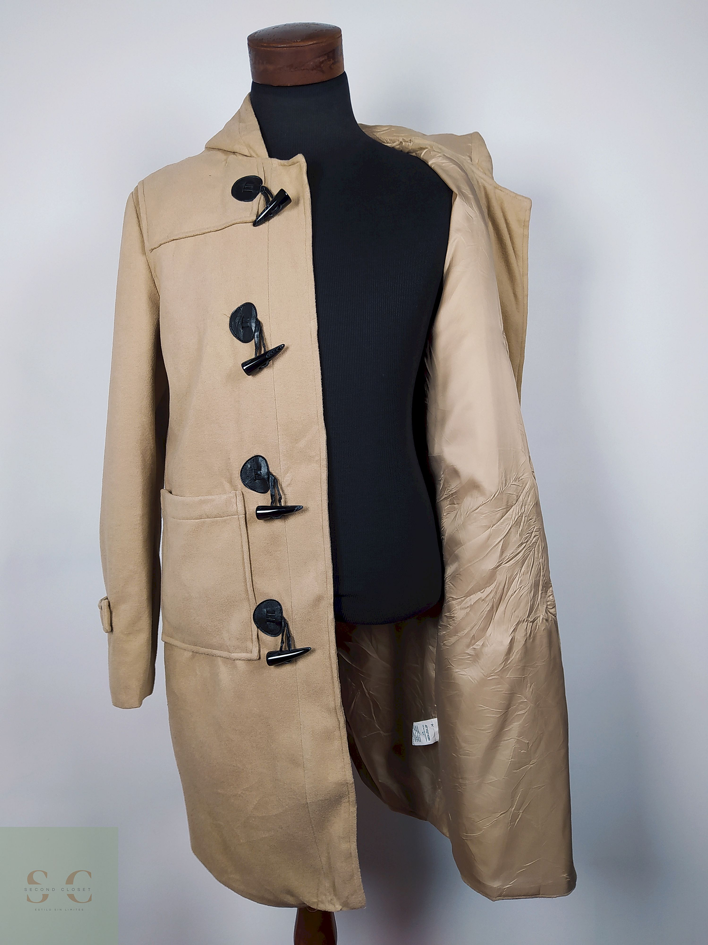 Abrigo Montgomery CAMEL Talla M MONTGOMERY - AP286 1