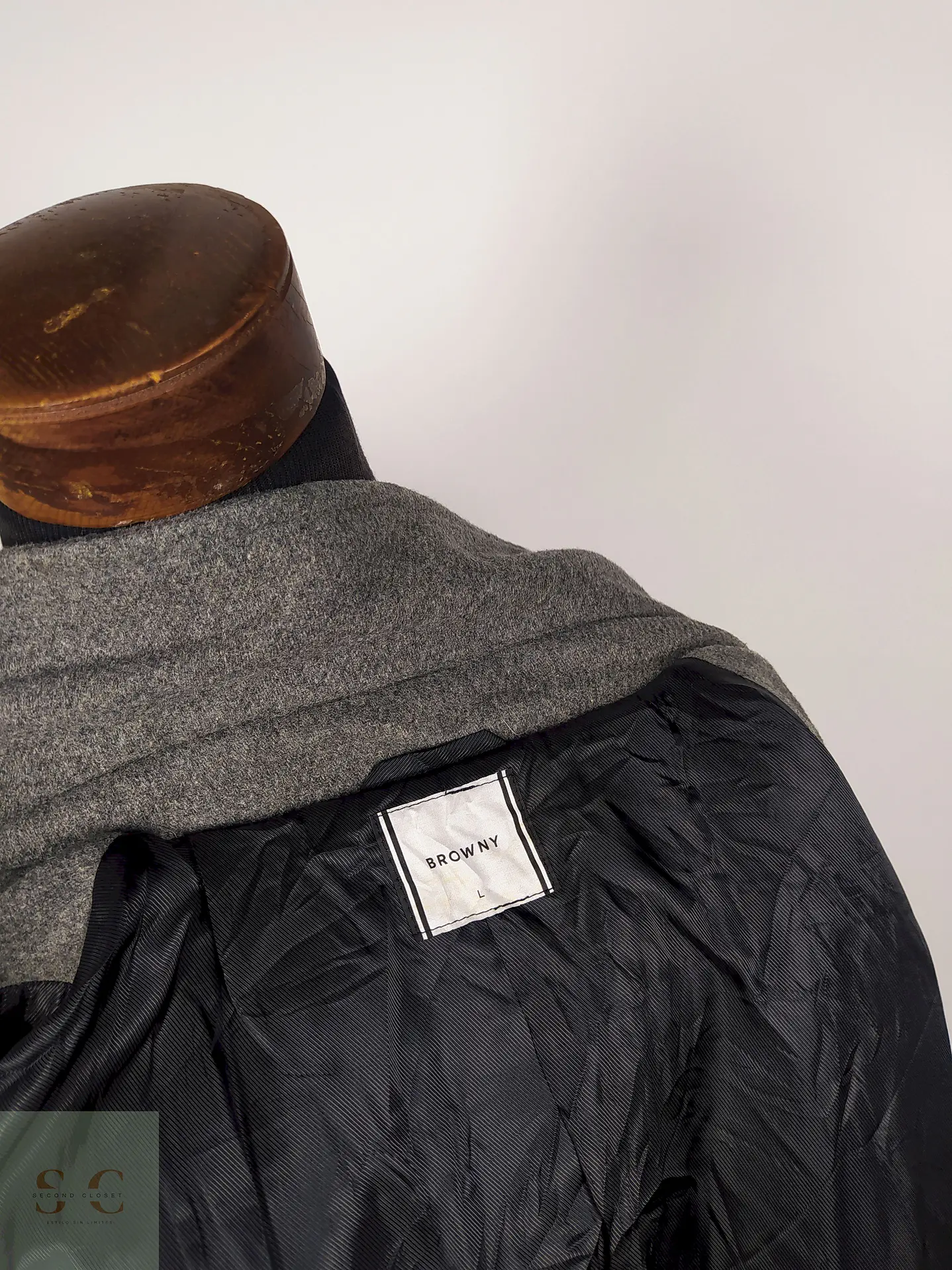 Abrigo Marinero Plomo Talla ML Browny - AP336 5