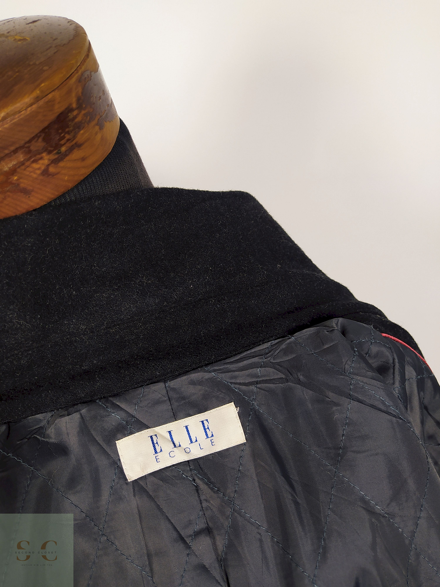 Abrigo MUJER marinero lana plomo Talla SM ELLE ECOLE - AP284 5