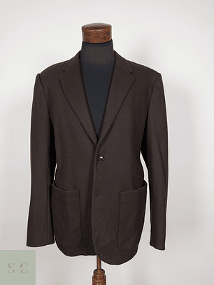 Blazer lana Café Talla XL — - B3