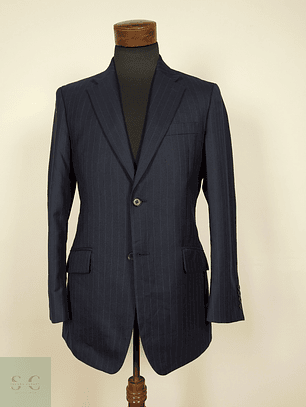 Blazer lana virgen Azul Talla SM — - B11