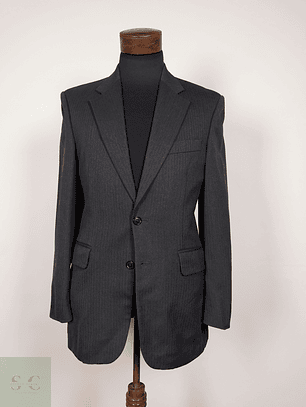 Blazer lana virgen Plomo Talla M Label - B9