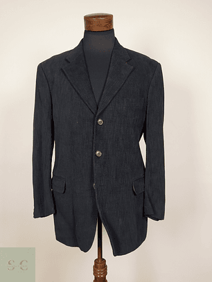 Blazer Negro Talla LXL Marks Spencer - B19