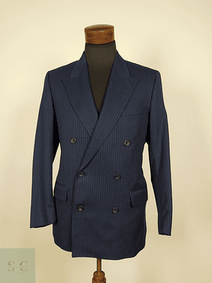 Blazer lana virgen Azul Talla SM Next - B20