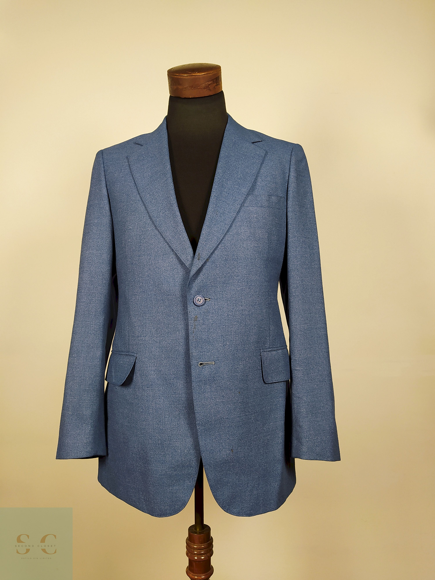 Blazer Azul Talla S Menswear - B21 1