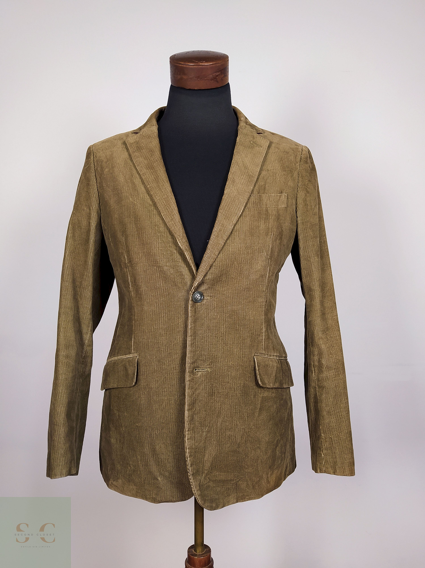 Blazer cotelé Café Talla M Peter Werth - B25 1