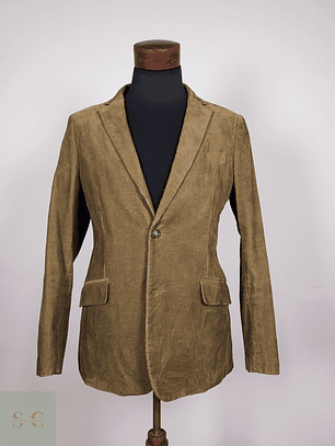 Blazer cotelé Café Talla M Peter Werth - B25