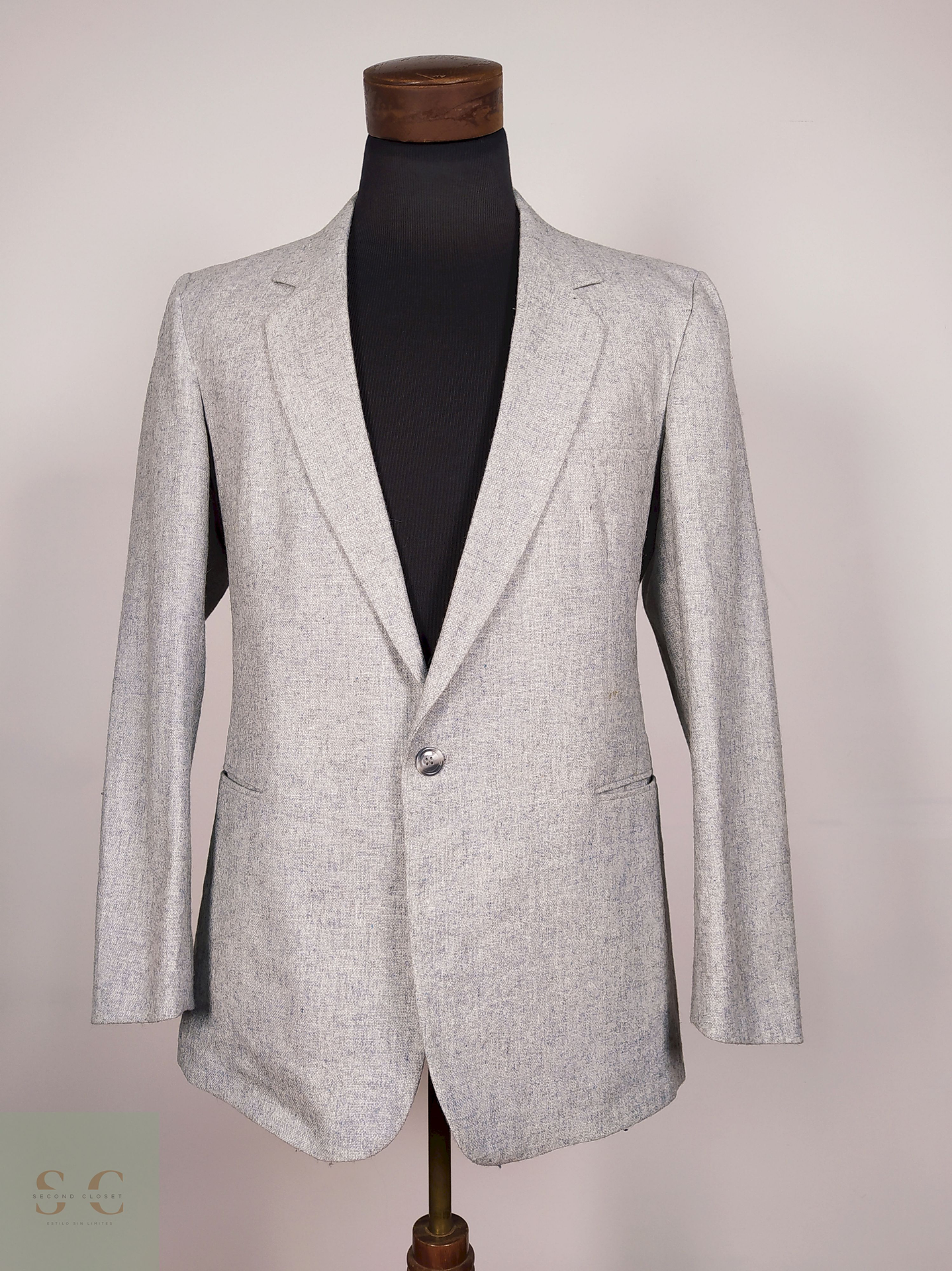 Blazer Gris Talla M Matrix - B26 1