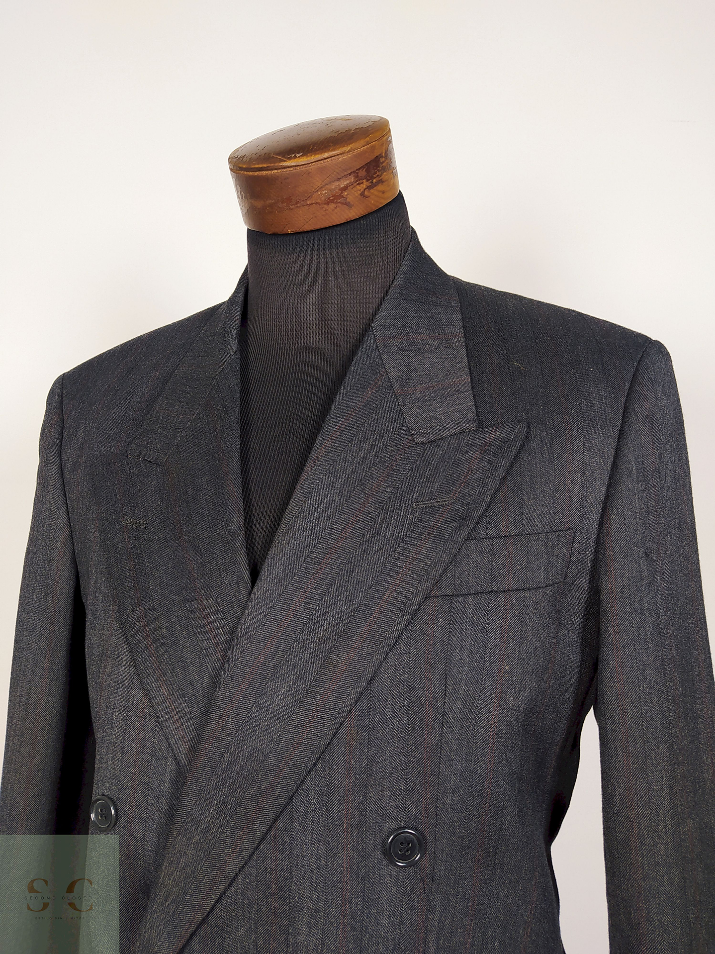 Blazer lana Plomo Talla L Next - B12 4