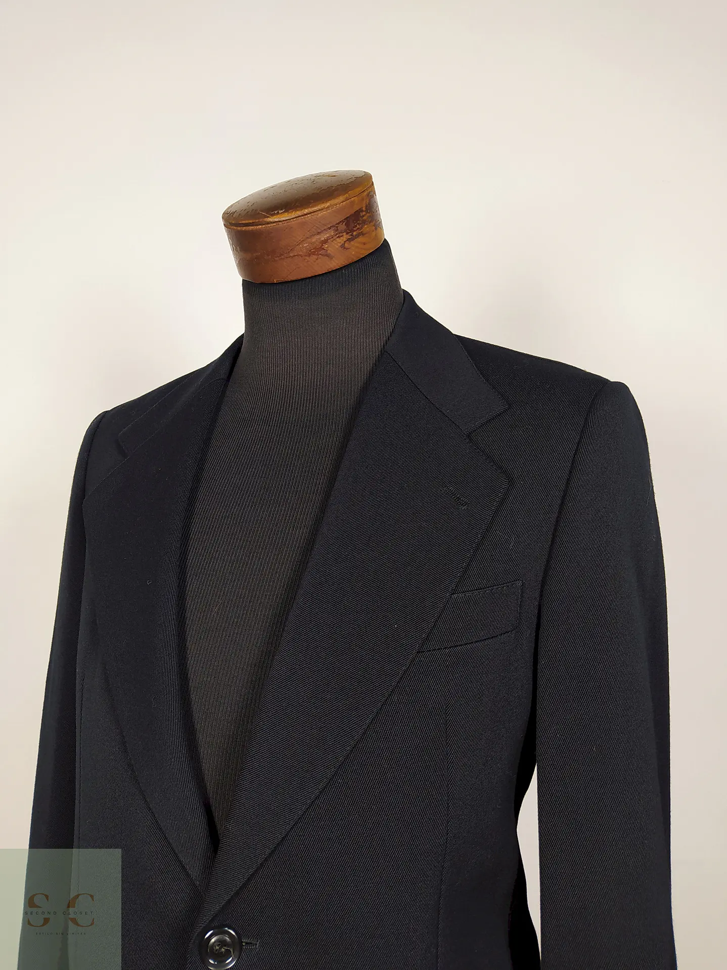 Blazer lana virgen Negro Talla M — Studio Brisant - B17 4