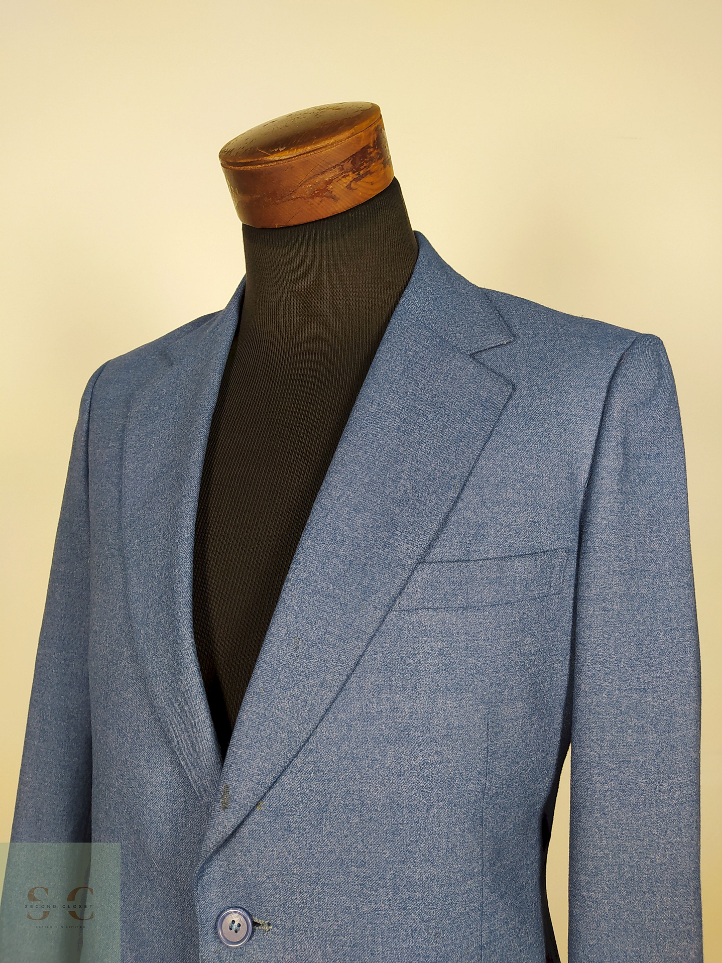 Blazer Azul Talla S Menswear - B21 4